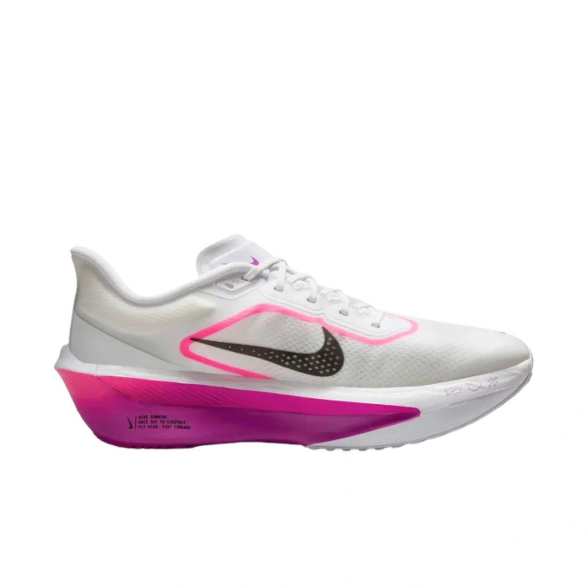 ZOOM FLY 6 WHITE AND ROSE