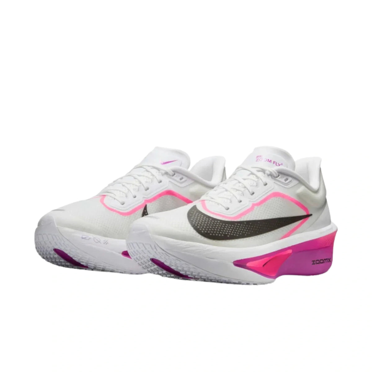 ZOOM FLY 6 WHITE AND ROSE